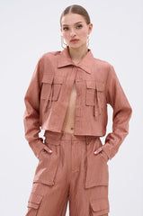 NOT ALONE BUTTON DOWN TOP