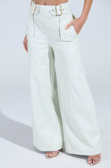 AMY TROUSER IN IVORY