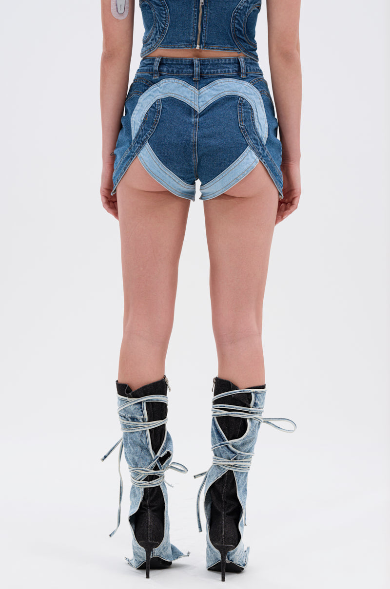 SO MUCH LOVE FOR YOU DENIM SHORT