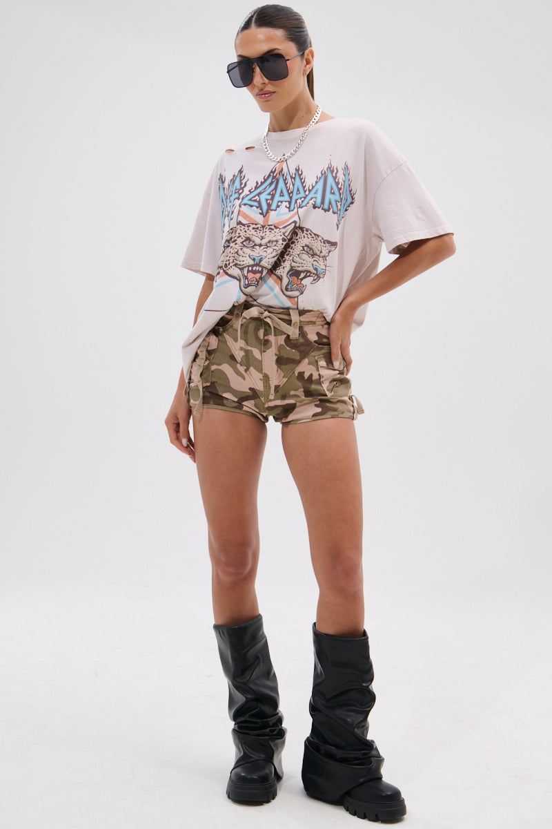 DONT MESS WITH ME CAMO SHORT