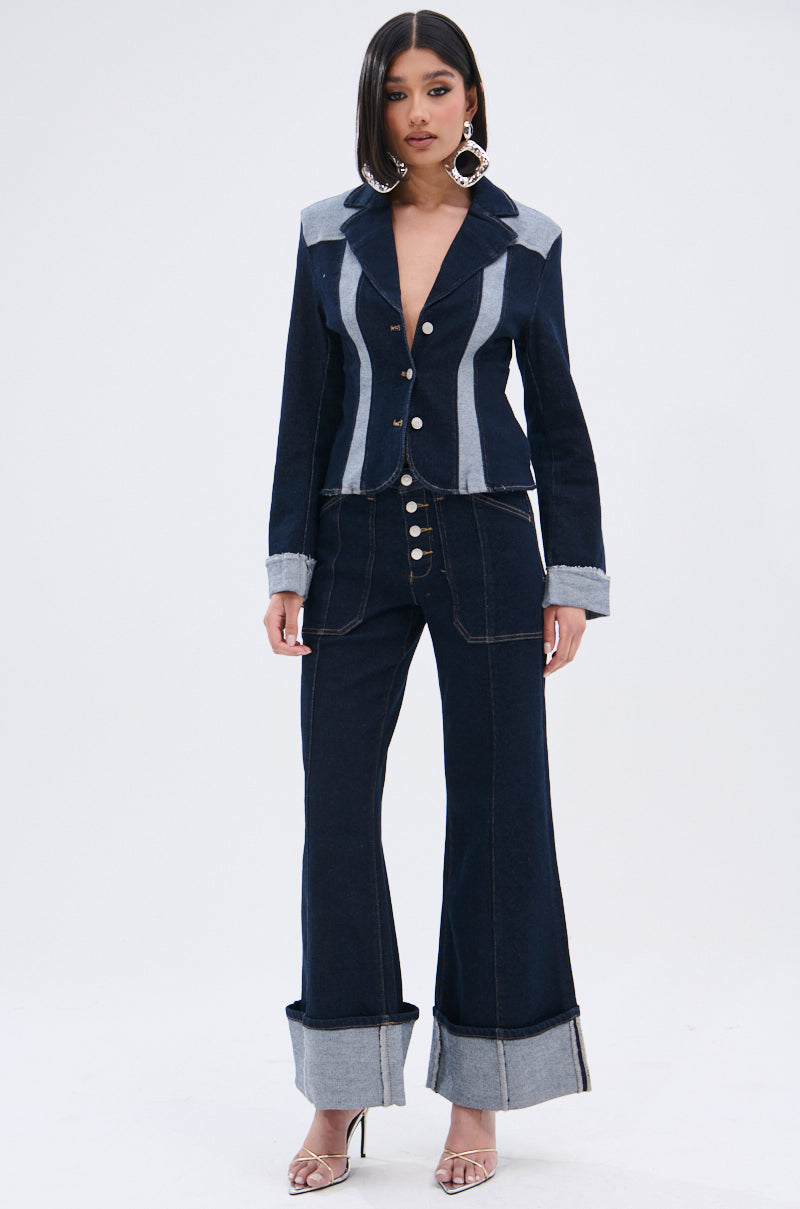 AMARA DENIM BLAZER