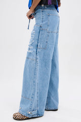 DOWN FOR WHATEVER RELAXED DENIM