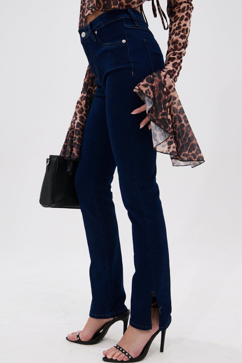 THE BEST CORSET WAISTED FLARE DENIM