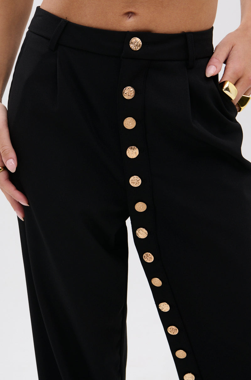 BUTTONED UP STRAIGHT LEG PANT