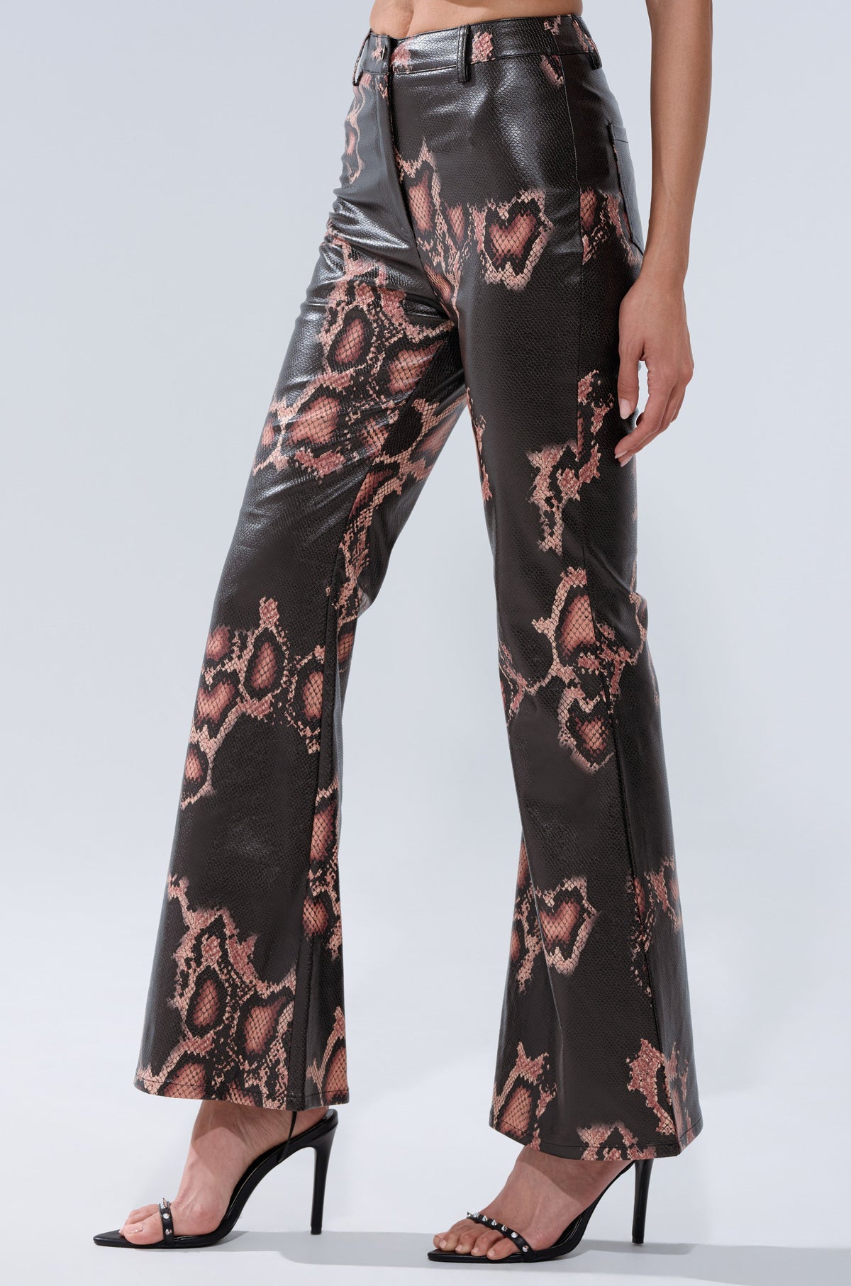 COLD BLOODED FAUX LEATHER PANTS