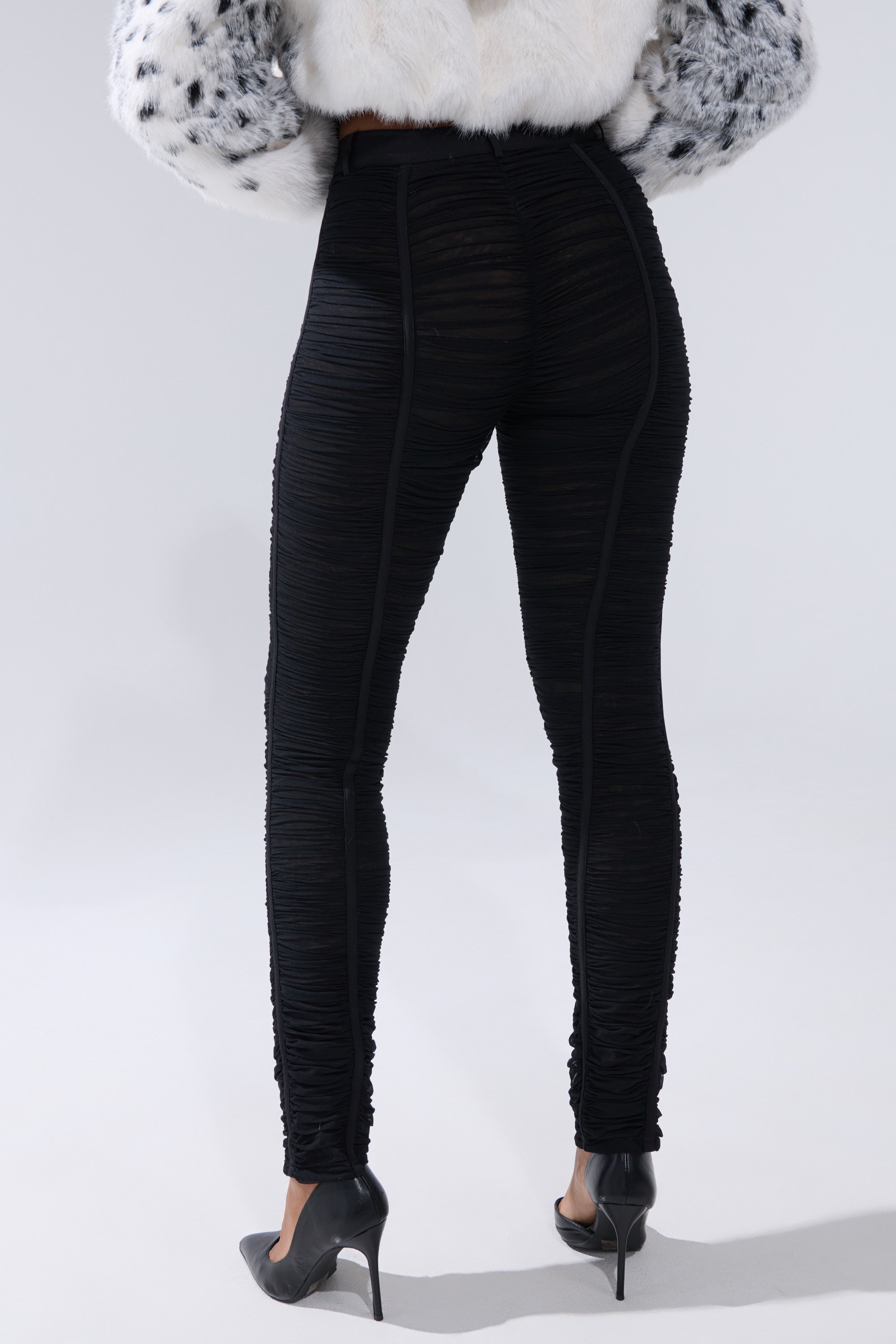 TIGHT AND SEXY RUCHED TROUSER