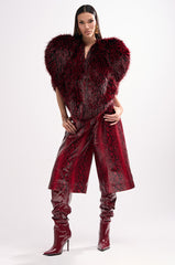 EXTRA IS MY MIDDLE NAME SNAKE BERMUDA SHORT