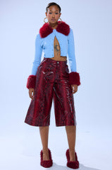 EXTRA IS MY MIDDLE NAME SNAKE BERMUDA SHORT