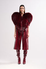 EXTRA IS MY MIDDLE NAME SNAKE BERMUDA SHORT