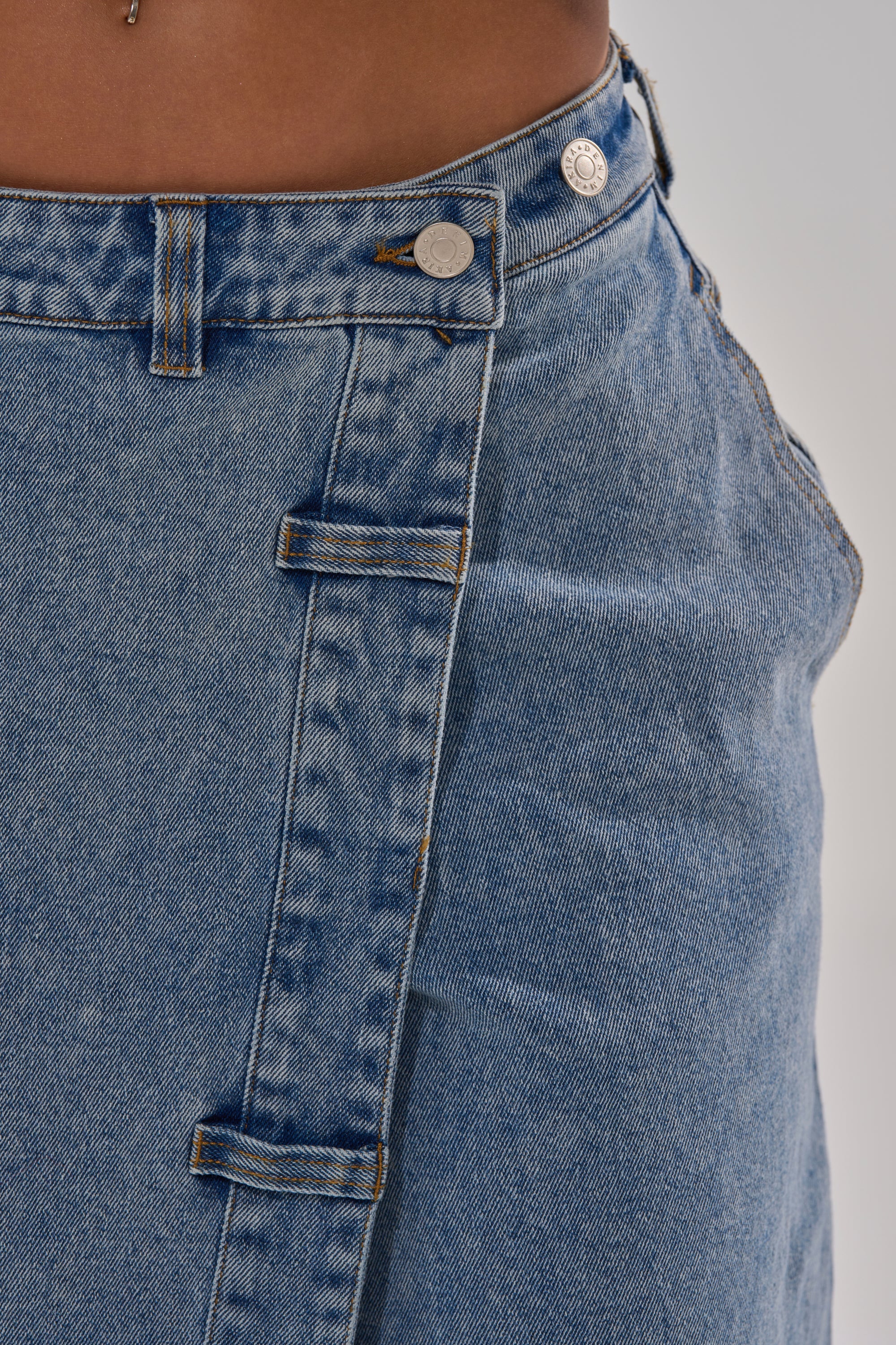 COVERED UP RELAXED DENIM PANT