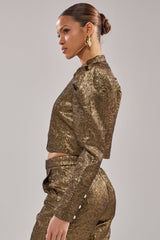 DAPHNE BROCADE BLAZER