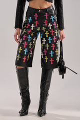 BLESSED SO HARD BERMUDA SHORT