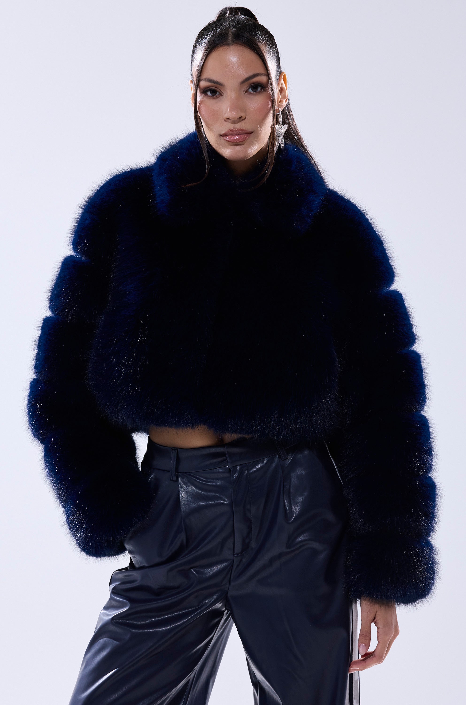 KEIKO FAUX FUR COAT