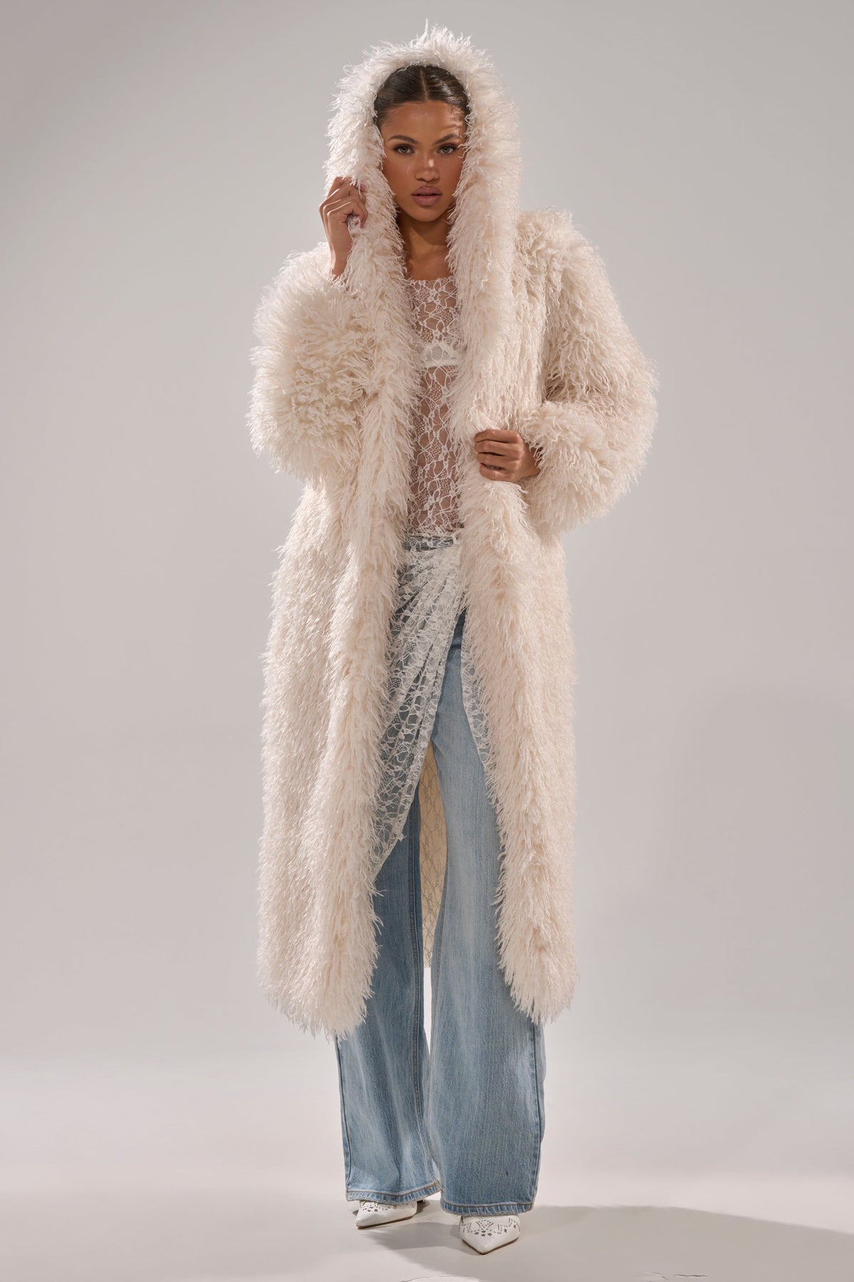 SCARLETT FAUX FUR COAT