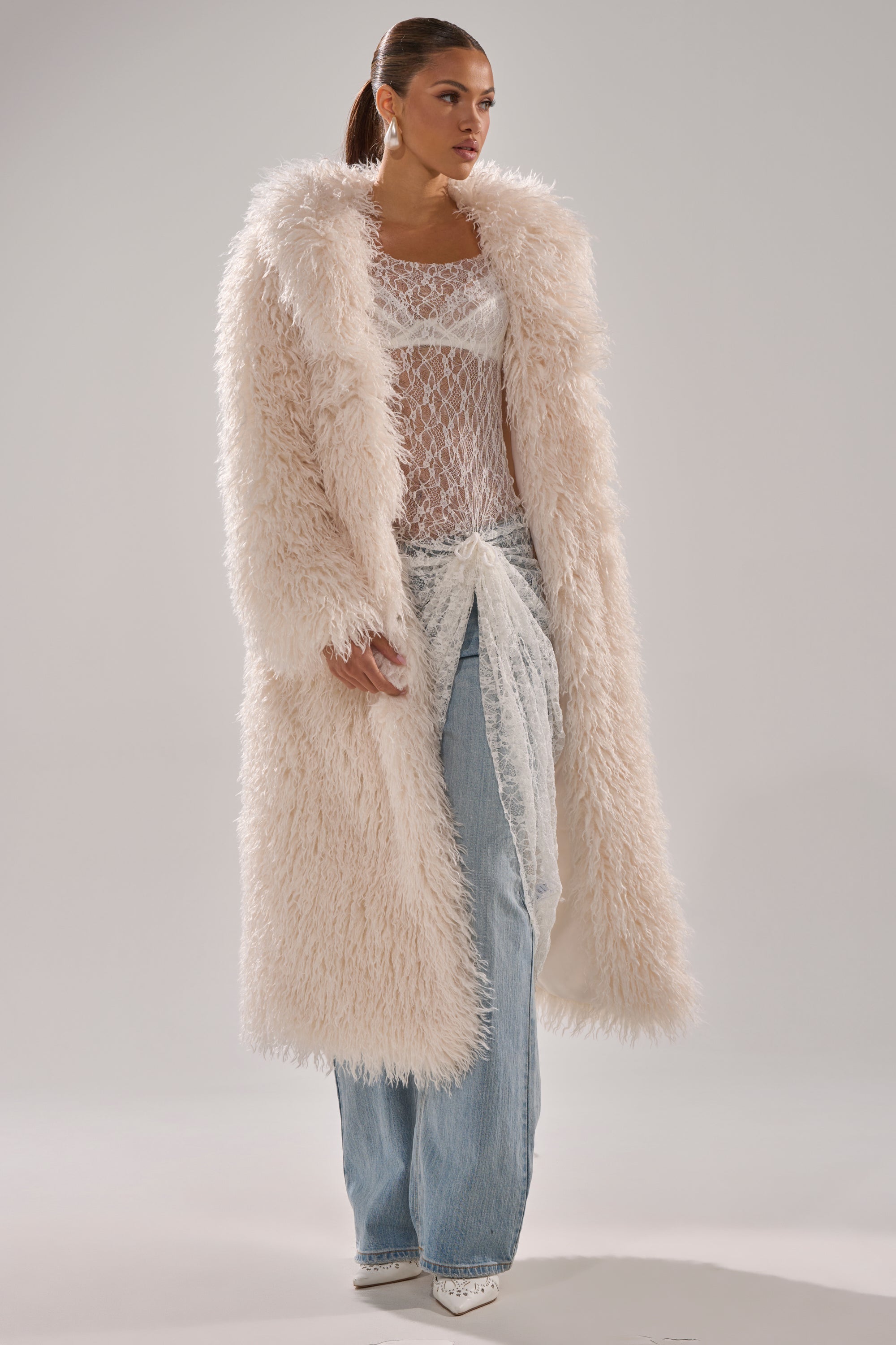 SCARLETT FAUX FUR COAT