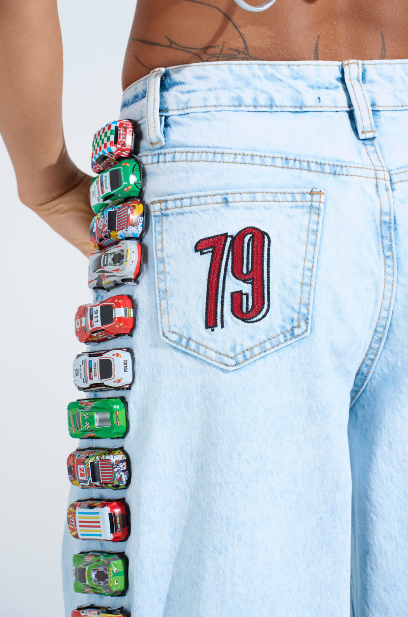 RACE CAR JEANS