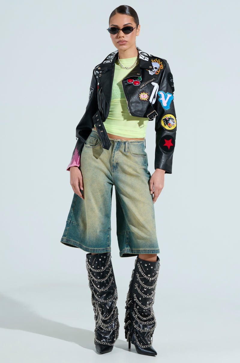 PAXTON SEXY DOUBLE LINED MESH LONG SLEEVE TOP