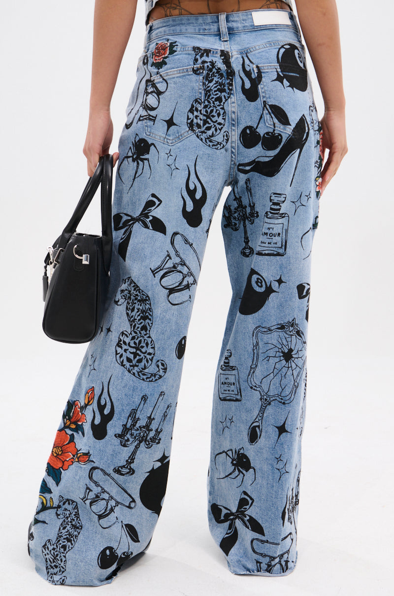 OUT OF MY LEAGUE RELAXED DENIM