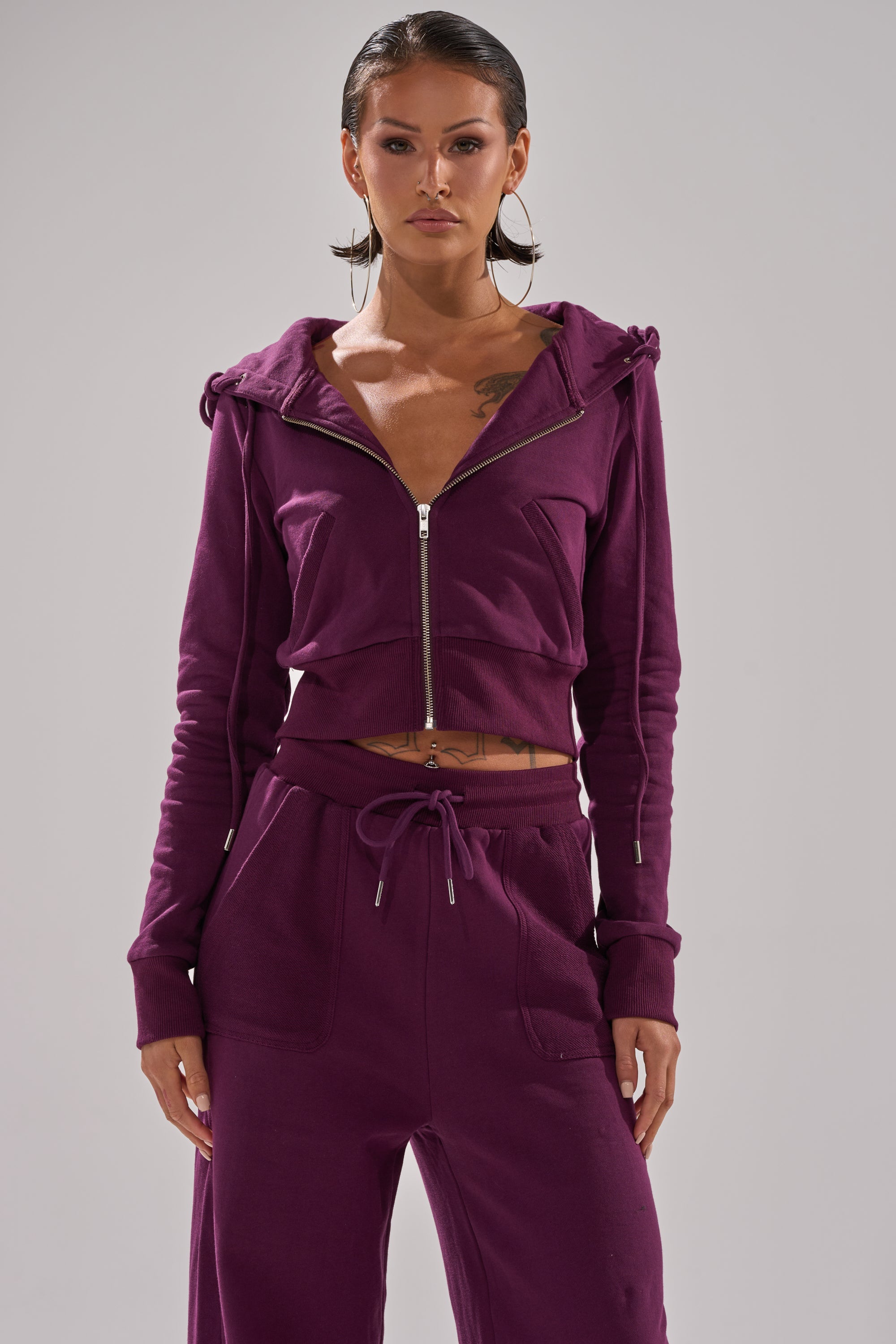 SHE'S GONE, YOU'RE FINE ZIP UP SWEATSHIRT