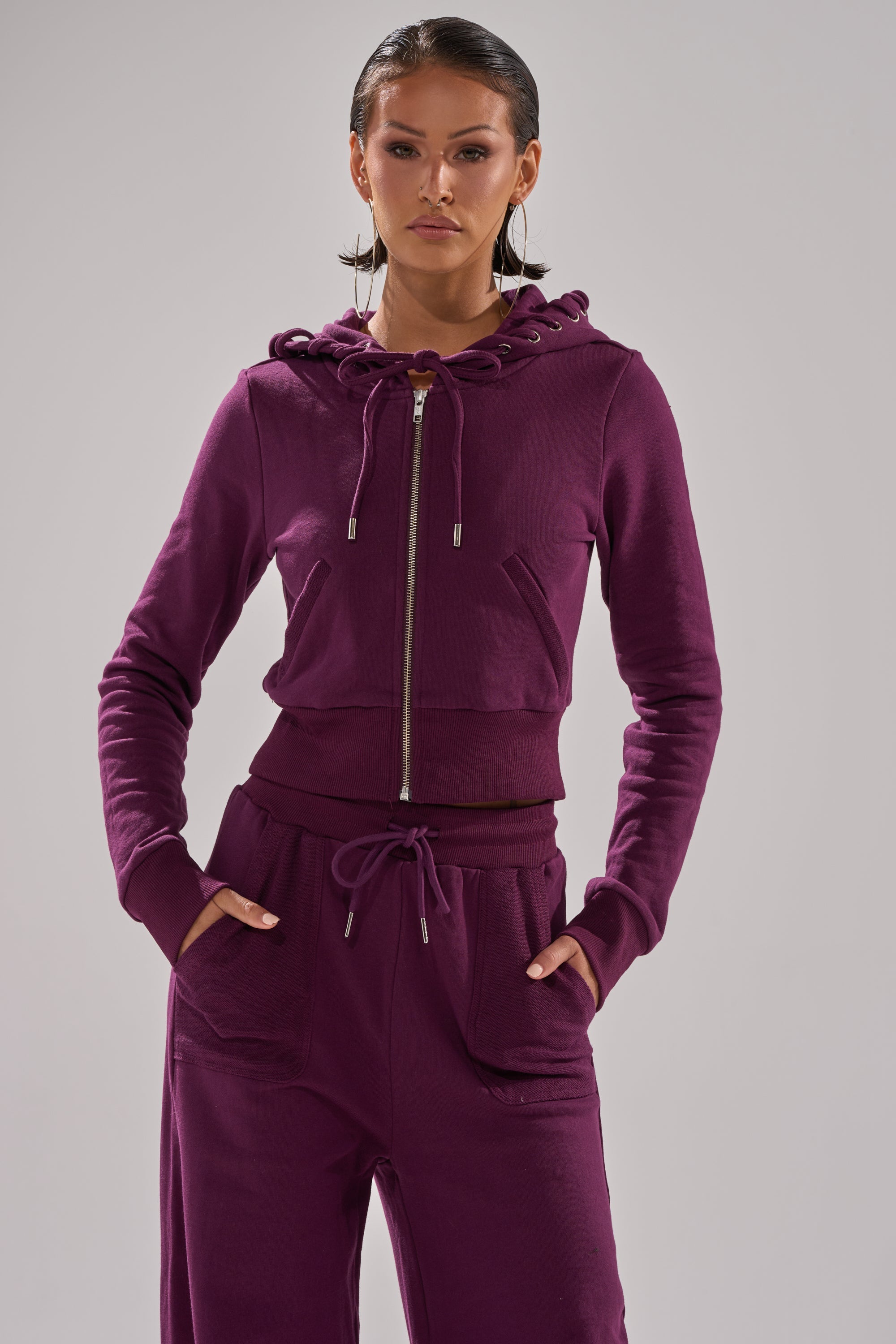 SHE'S GONE, YOU'RE FINE ZIP UP SWEATSHIRT