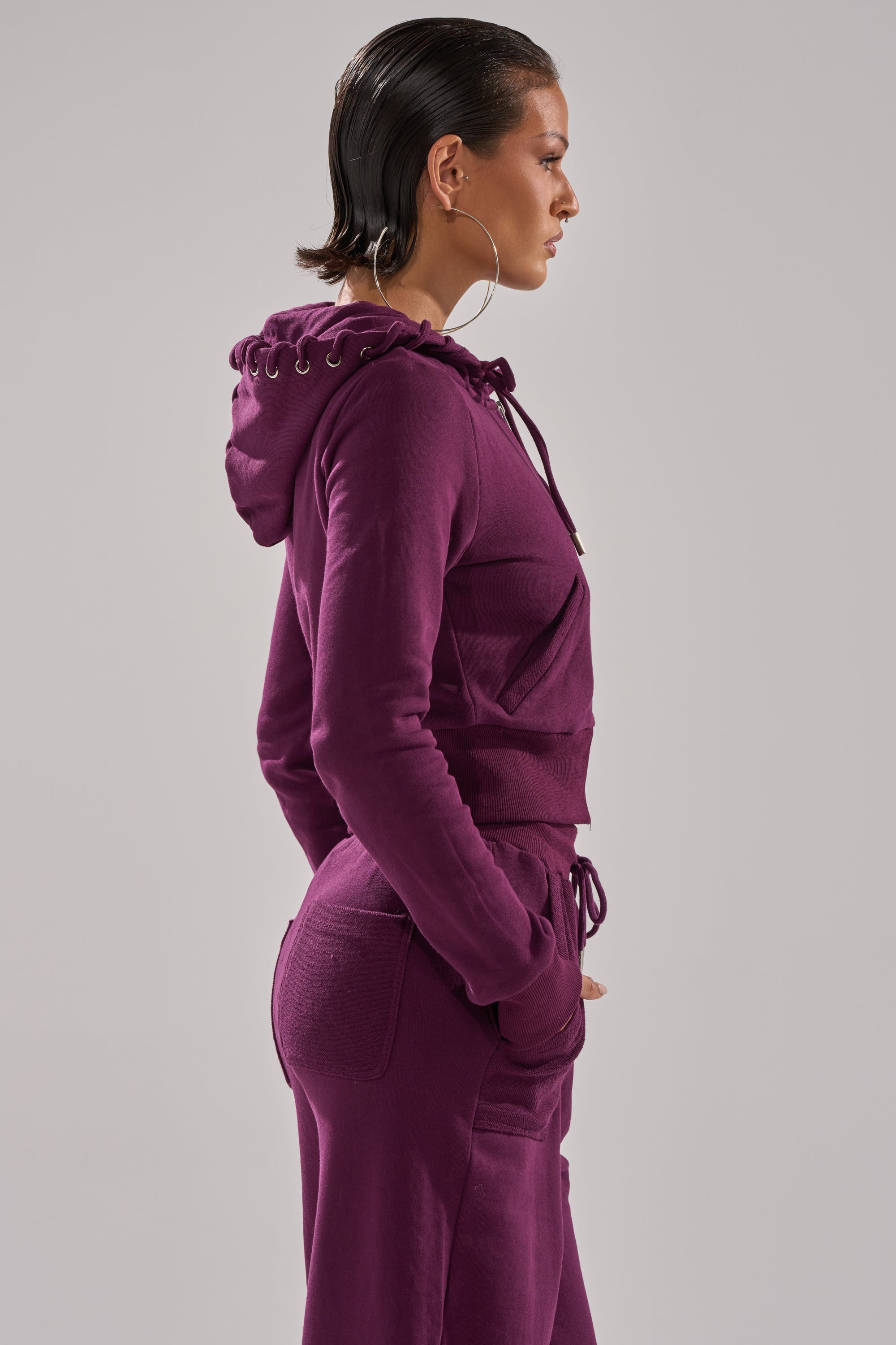 SHE'S GONE, YOU'RE FINE ZIP UP SWEATSHIRT