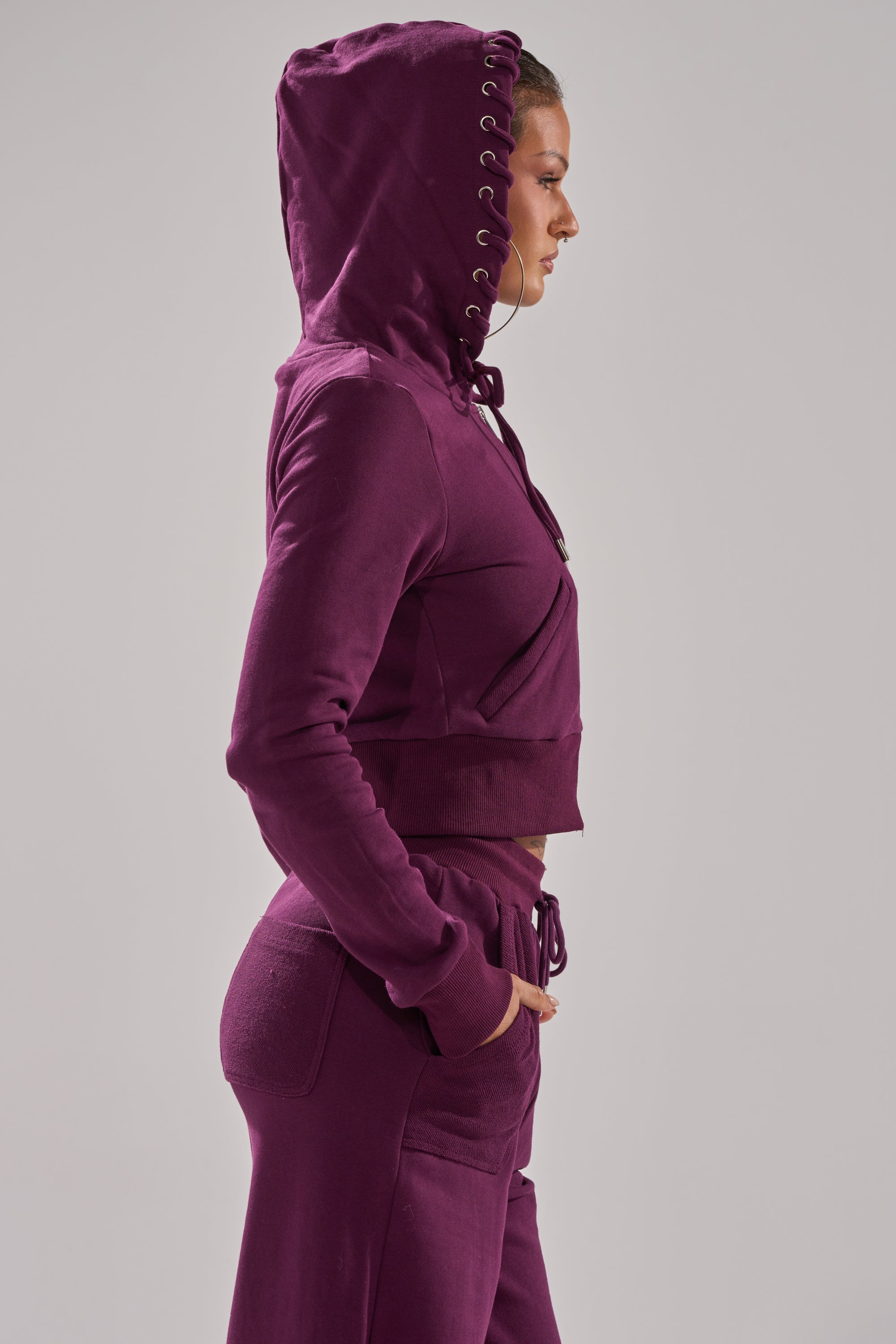 SHE'S GONE, YOU'RE FINE ZIP UP SWEATSHIRT