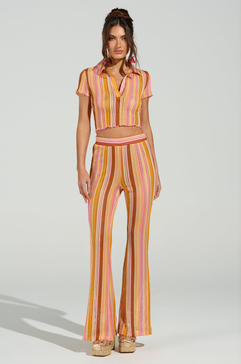 PALOMA KNIT FLARE PANTS