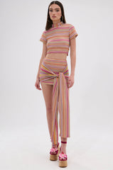 MORNING SHINE CROCHET MINI SKIRT