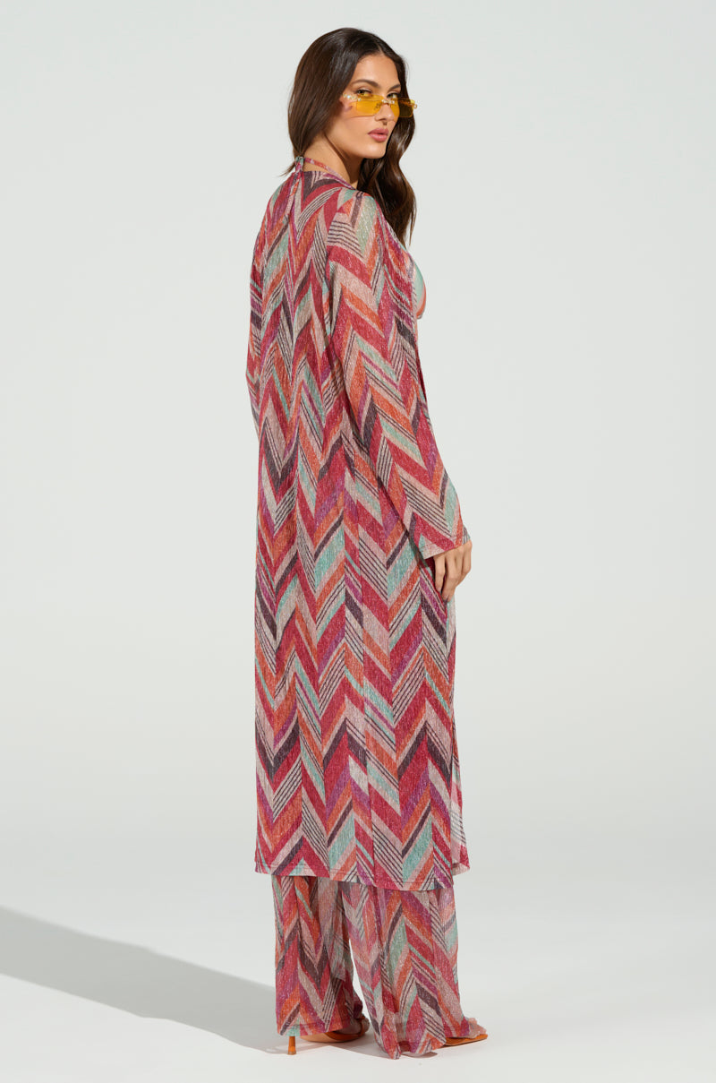 CALI FAYE LONGLINE DUSTER