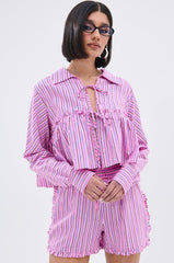 TAKE ME TO IBIZA TIE FRONT TOP