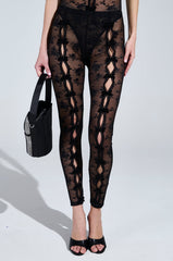 YOU WILL SEE LACE LEGGING