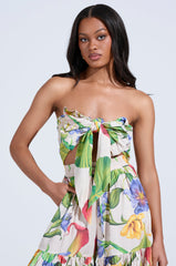 INTO THE GARDEN FLORAL BLOUSE