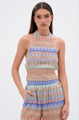 TAKE ME TO MIAMI HALTER TOP