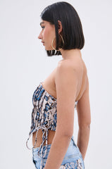 SEASONAL AWAKENING BROCADE CORSET