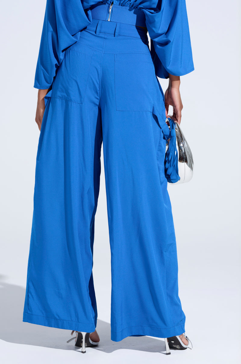 TALK ABOUT ME BLUE TROUSER