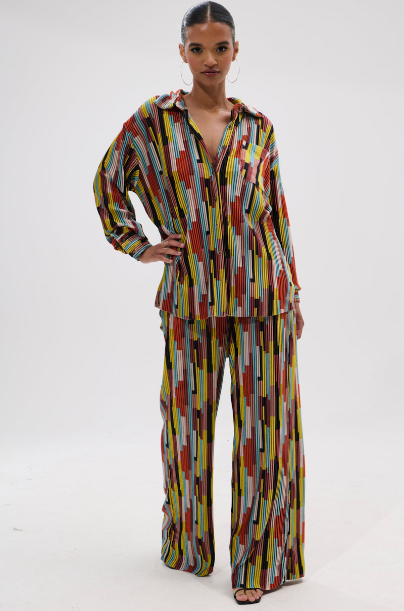 VIBES FEEL GOOD VELVET PALAZZO PANT