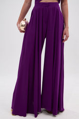 TRINA PLEATED PALAZZO PANT