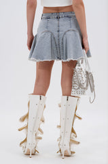 MIXED VIBES MINI SKIRT