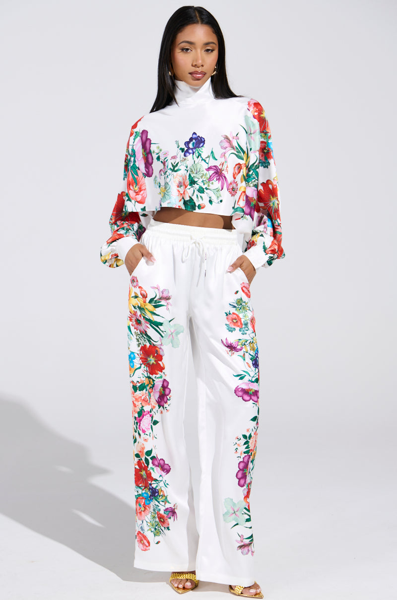 FULL BLOOM STRAIGHT LEG TROUSERS