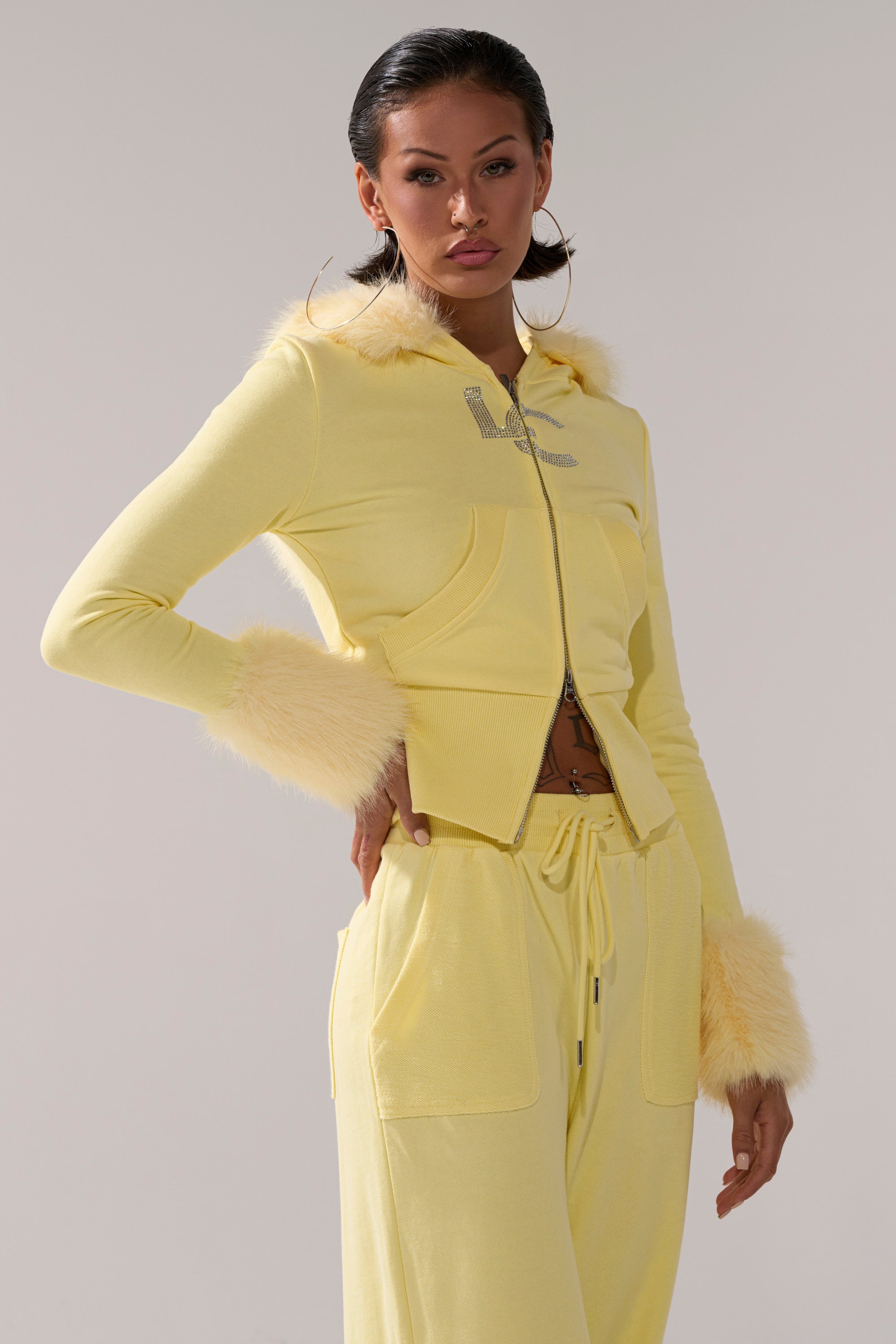 BUTTERFINGER ZIP UP SWEATSHIRT