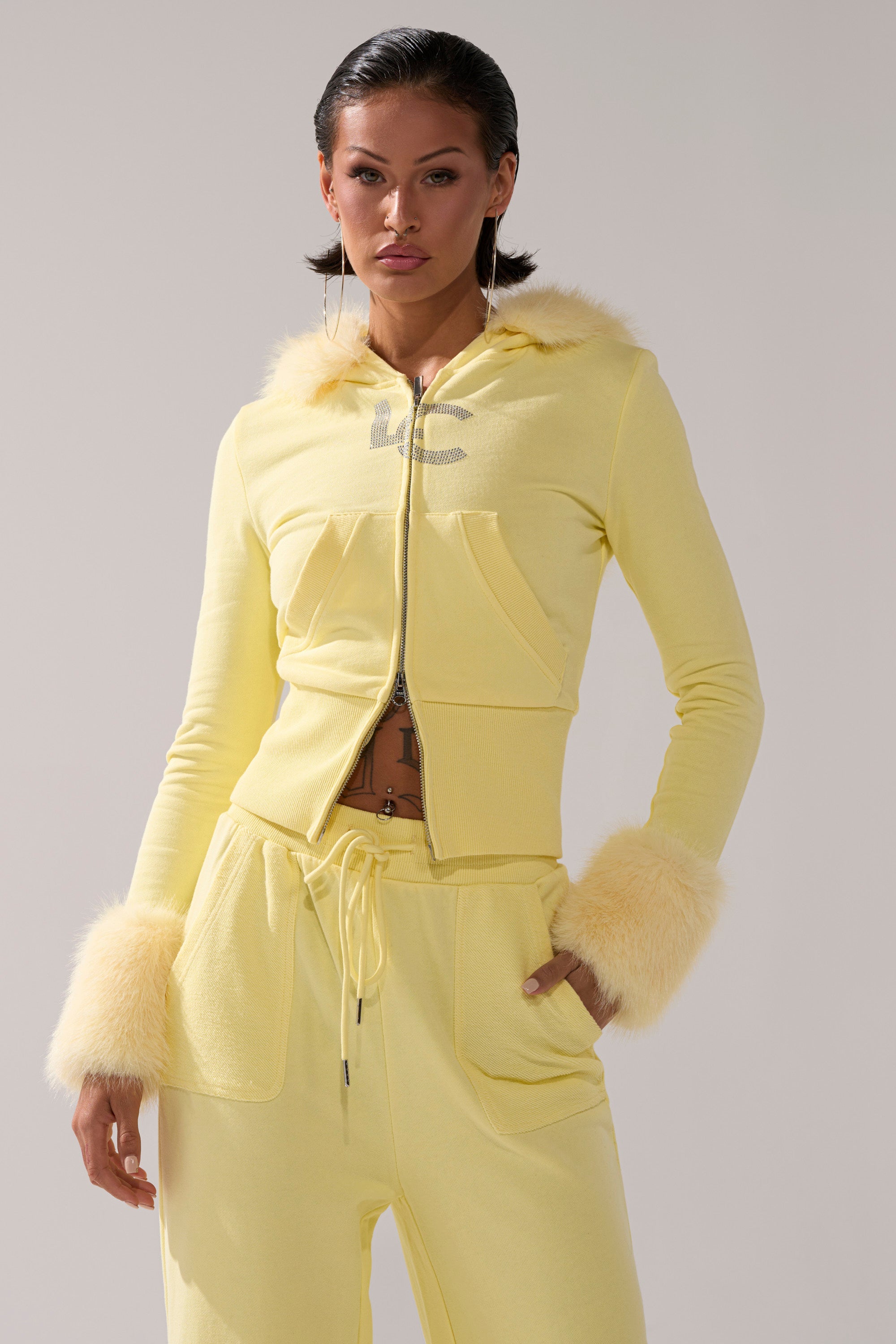 BUTTERFINGER ZIP UP SWEATSHIRT