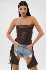 WESTERN VIBES CORSET WITH CHAPS