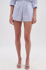 NOTHING BETTER STRIPE SHORT WITH RHINESTONE