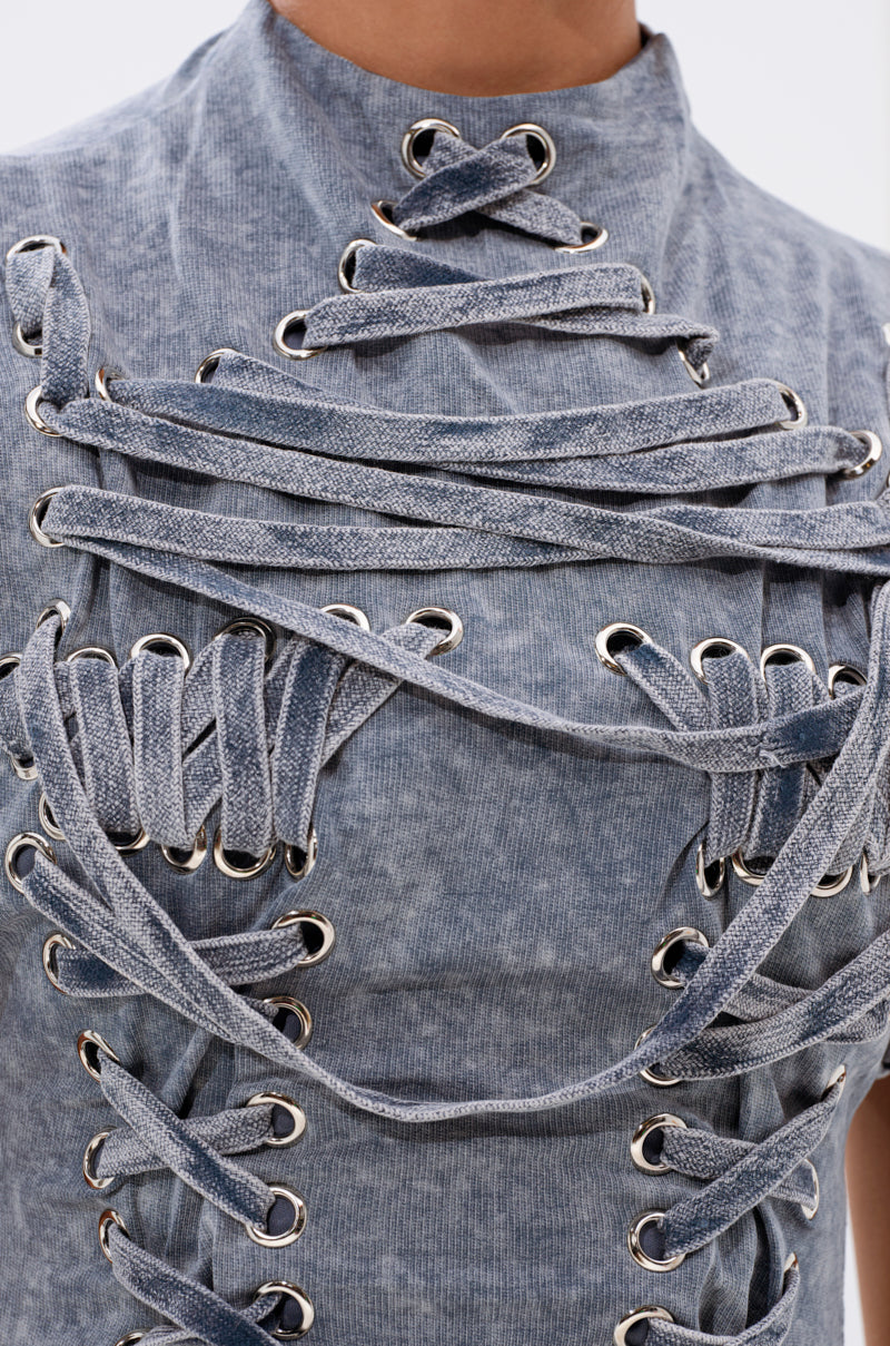 ABLE TO SEE ME STRAPPY TOP