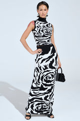 ROSEY MAXI KNIT SKIRT