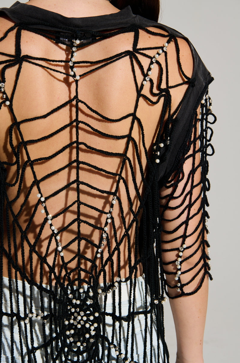 SOMEONE YOU KNOW SHIRT WITH CUTOUTS ON BACK