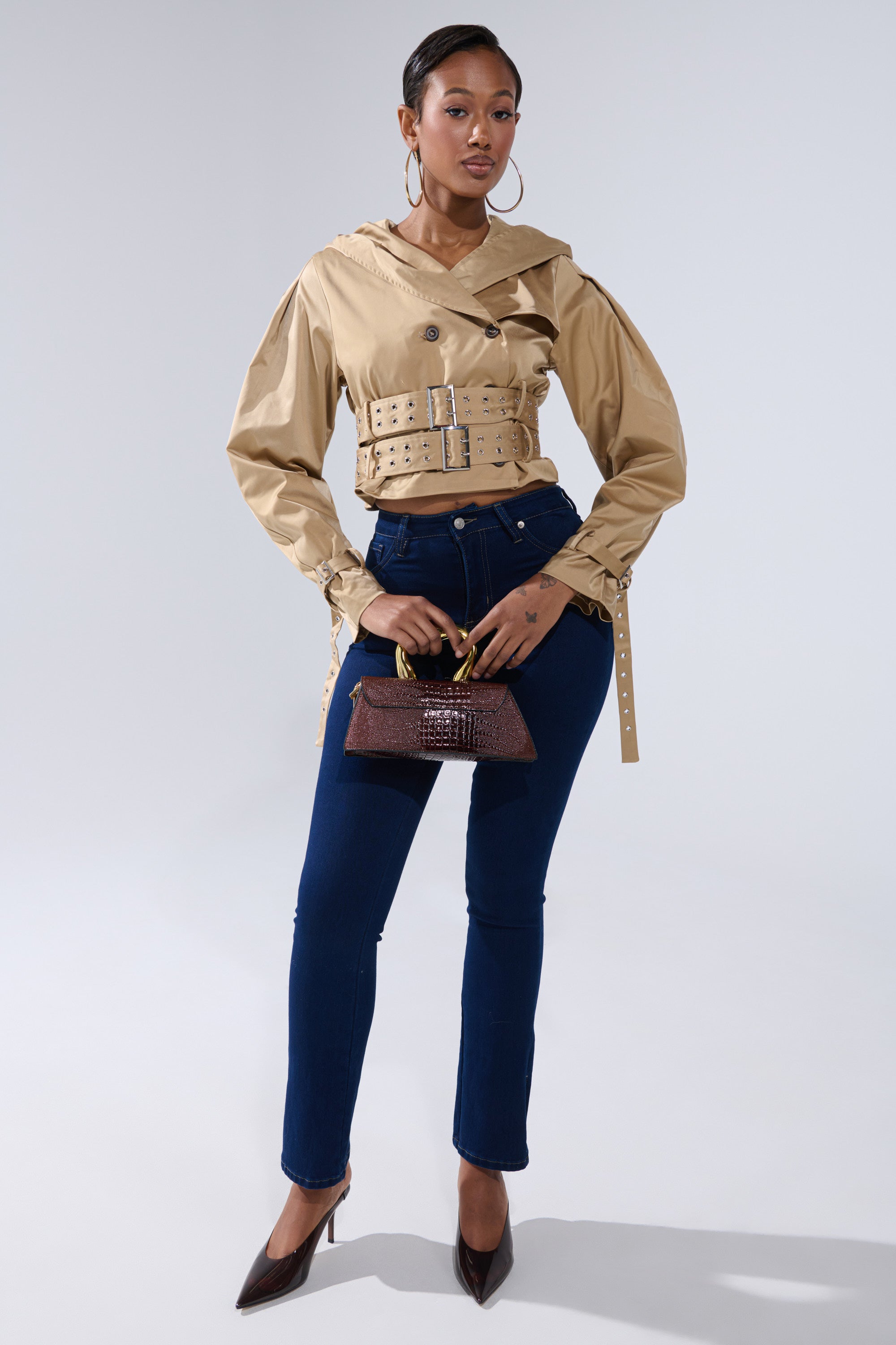 ON DUTY CROPPED JACKET