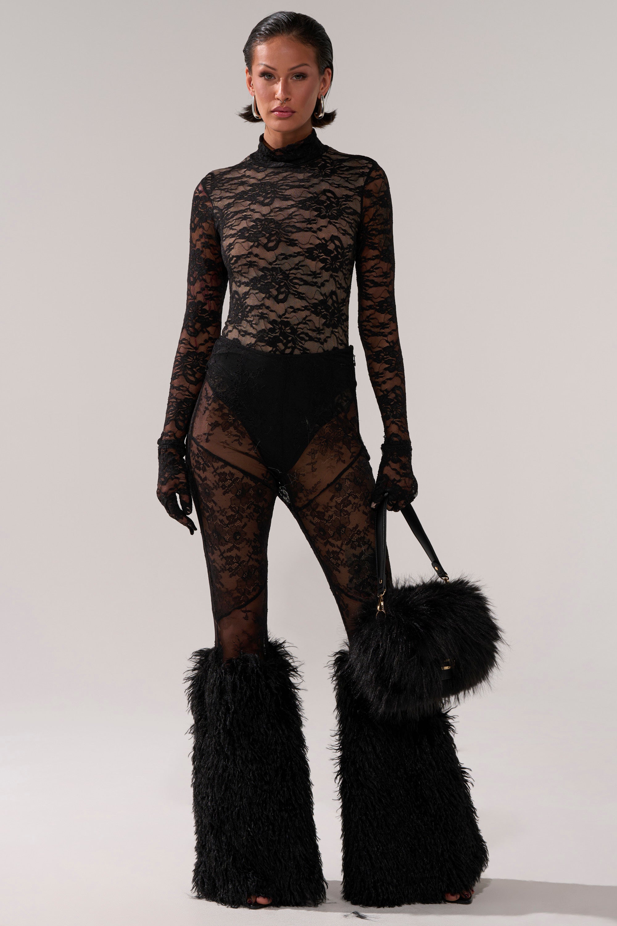 ALL THE ATTENTION LACE GLOVE BODYSUIT