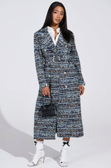 ALZURA TWEED TRENCH