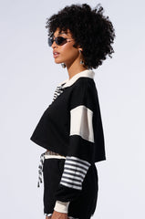 ON MY MIND CROP SWEATSHIRT